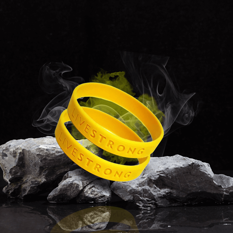 Stronger Together - 2 Yellow Gaming Bracelets