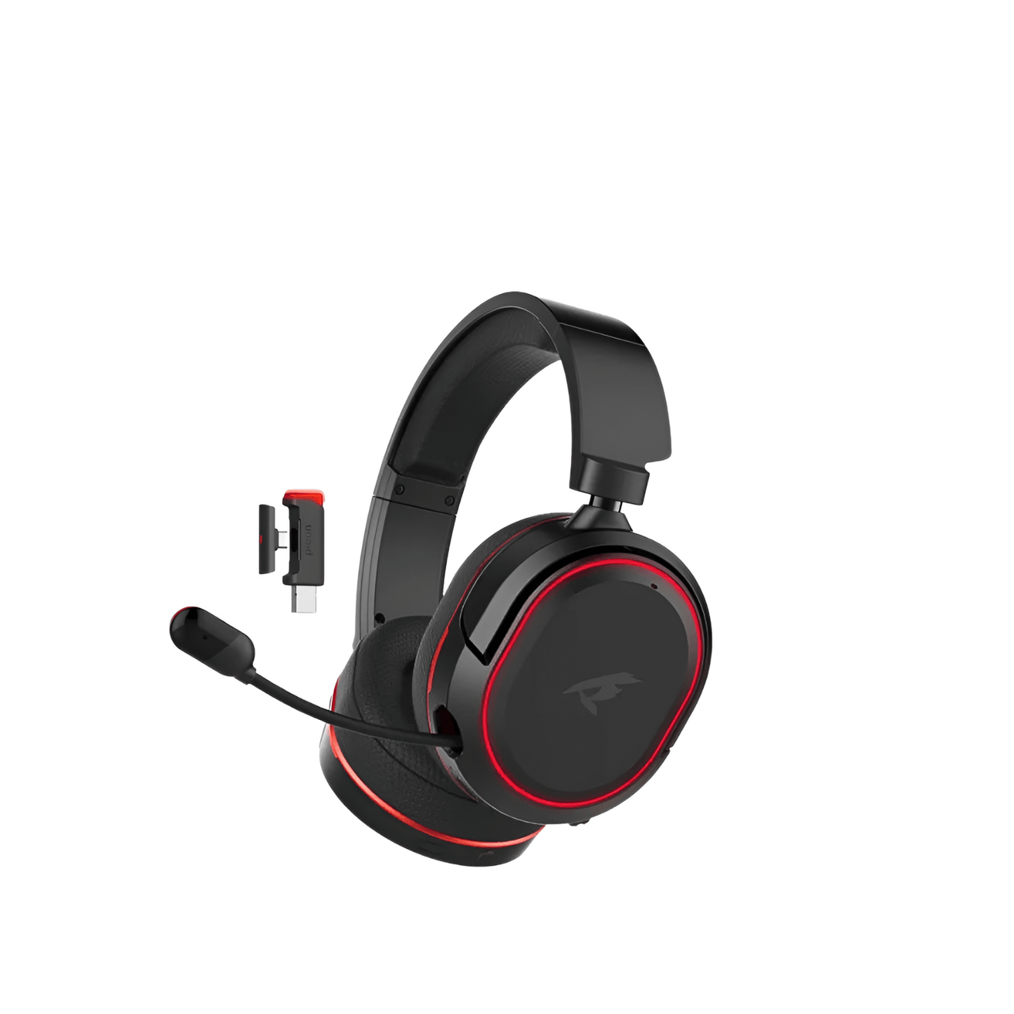 Picun G2 Wireless Gaming Headset |7.1 Surround, Low Latency, ENC Mic