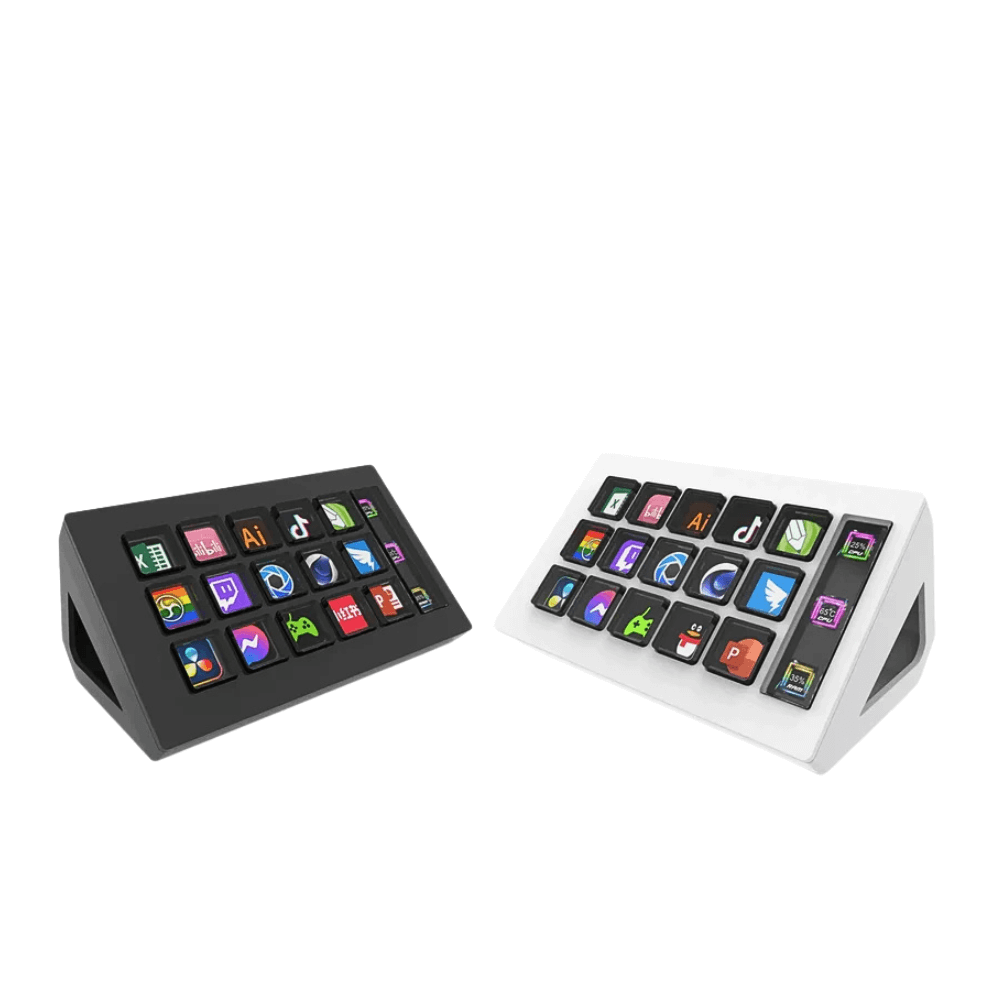 StreamDeck 15-Key Controller | LCD Buttons for Win/Mac