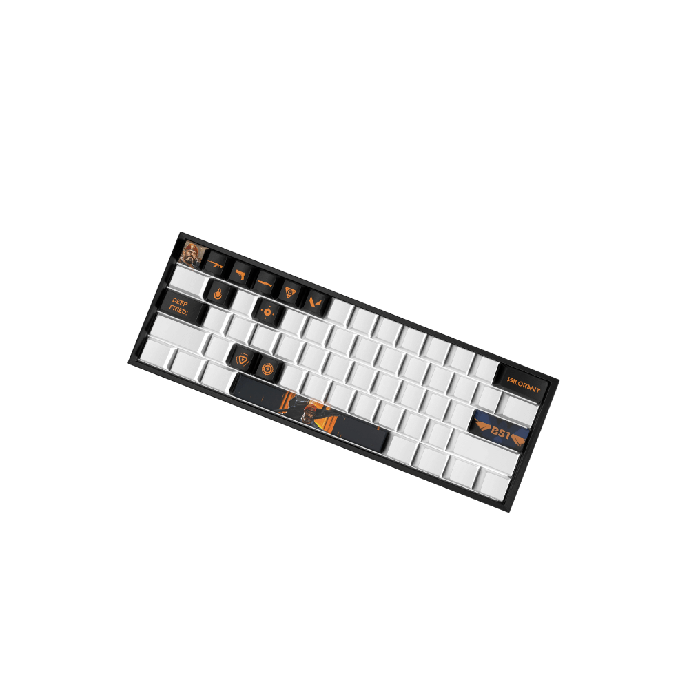 Valorant BRIMSTONE PBT Keycaps Set |14 Keys, OEM Profile, Dye Sub Design