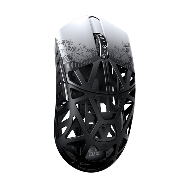 Gaming Mouse Mythic X 8K – Fabulous Beasts Edition Mídia BLACK, WLmouseBEASTX,  WirelessMouse,  Ultralight,  PAW3395,  mouse,  mice,  MagnesiumAlloy,  GamingWorld,  GamingSensor,  GamingPerformance,  GamingMouse,  GamingLife,  GamingGear,  GamingDevice,  GamingCommunity,  GamingAccessories,  Gamer,  Gameplay,  GameMouse,  Ambidextrous,  8000HzPolling,  4000HzPolling,  39g, Wlmouse Beast X