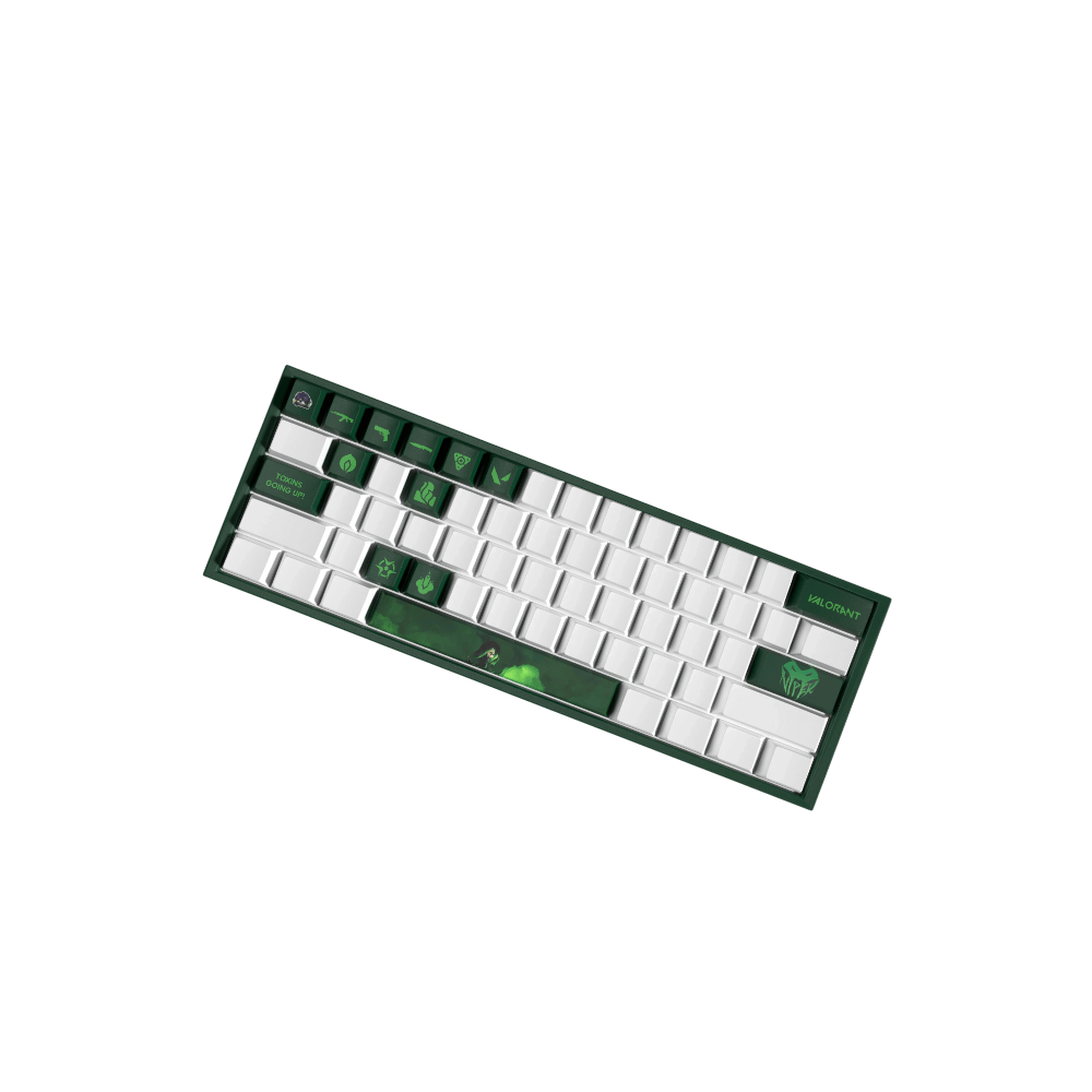 Valorant PBT Keycaps Set |14 Keys, OEM Profile, Dye Sub Design