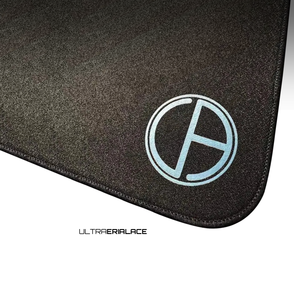 Ultraglide Ultraerialace UA Gaming Mouse Pad | Large, Rough Texture, Red for e-sports & FPS