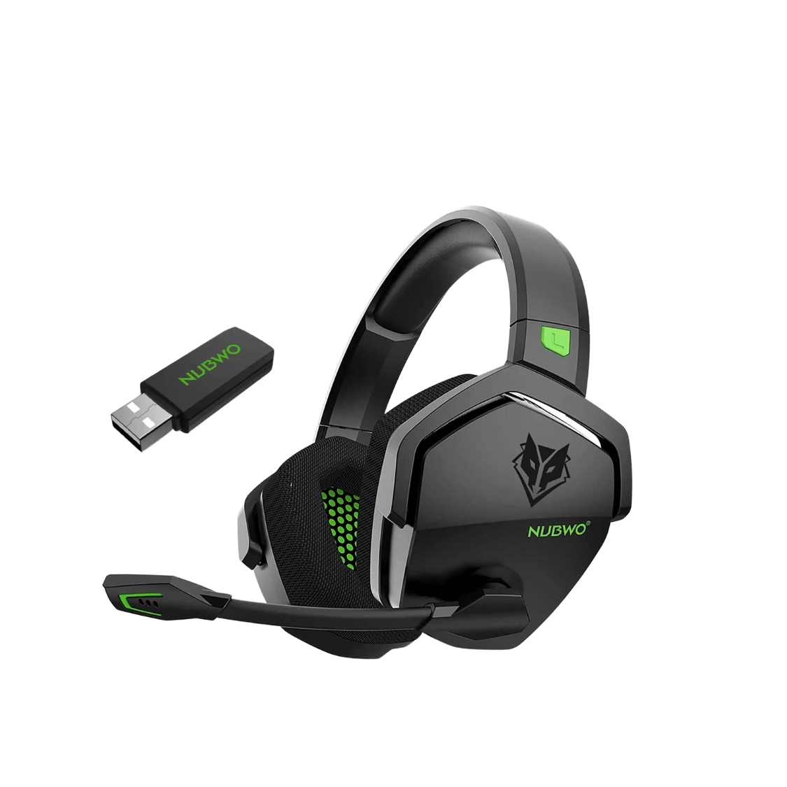 G06 Pro Wireless Headset |Ultra-Low Latency, Noise Cancelling, NUBWO