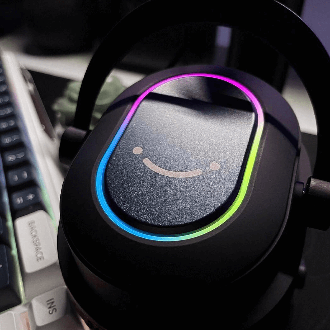 Fifine Dynamic RGB Gaming Headset |7.1 Surround, Over-Ear, 3 EQ Modes