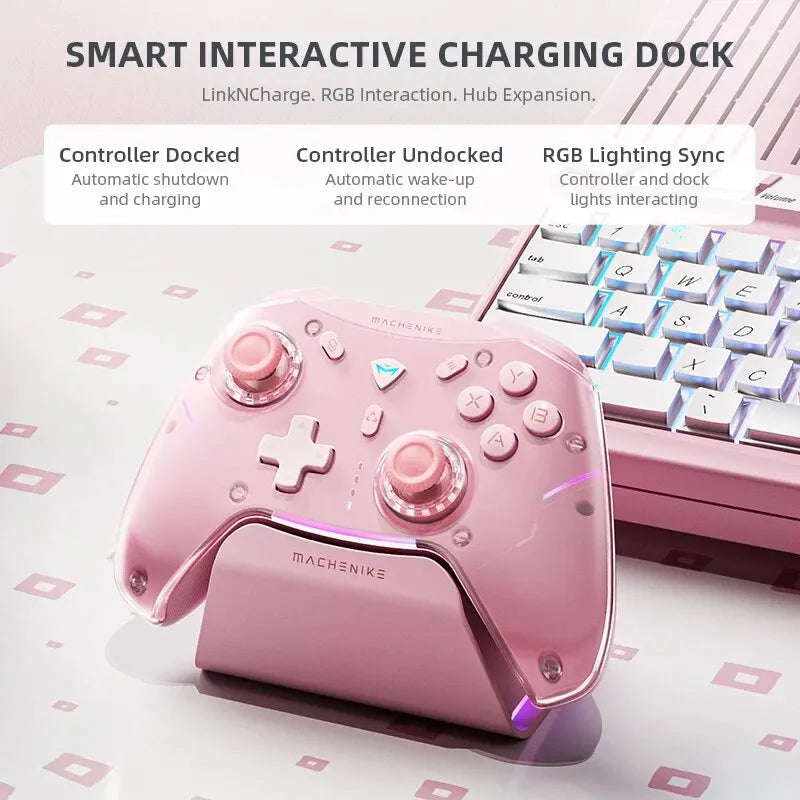 Machenike G5Pro Max | Hall Effect Gamepad | RGB & Charging Dock