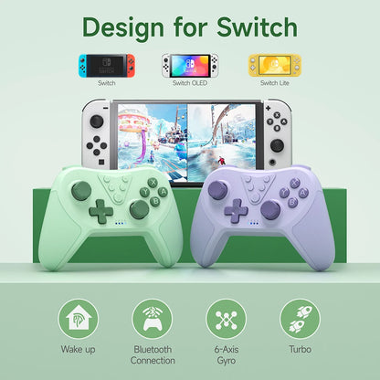 Leafpad - Wireless Gamepad Nintendo Switch/Switch Lite/Switch OLED