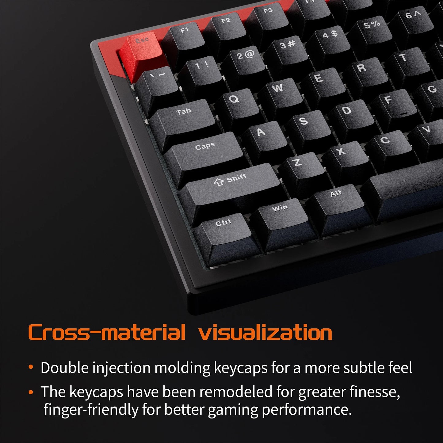 Mechanical Keyboard G75 Rapid Trigger | Magnetic Switch™ by DrunkDeer